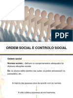Ordem Social e Controlo Social