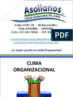 Clima Organizacional