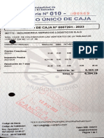 Recibo de Pago Impuesto Predial Villa El Salvador 03-04 2023