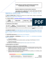 F-CC-56 Estudios Previos Contrato Prestacion de Servicios Profesionales y Apoyo A La Gestion