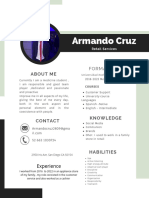 Armando Cruz: About Me