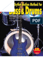 Rhythm Section Method For Bass Amp Amp Drums