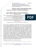Lohse - JFM - Bubbly Drag Reduction Using A Hydrophobic Inner Cylinder in Taylor-Couette Turbulence