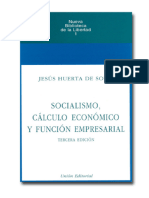 Socialismo Calculo Economico y Funcion E
