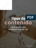 Tipos de Contenidos Deberias Empezar A Crear Ya