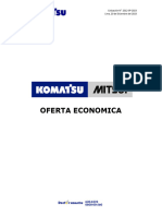 Presupuesto Motoniveladora Gd555-5 - MP Caravelí