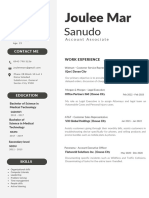 Sanudo - Updated CV