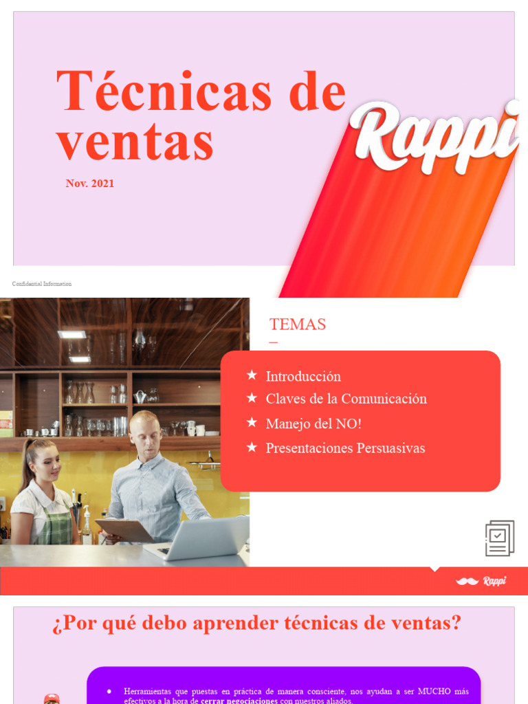 Técnicas de Ventas | PDF | Comunicación | Información