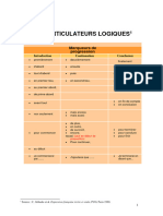 Ulfe - Gramm. Les - Articulateurs - Logiques