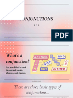 Conjuction S