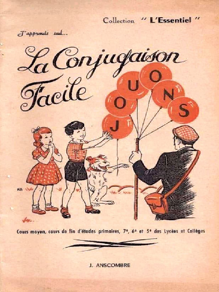 Conjugaison Facile | PDF | Arts du langage et discipline | Études des ...