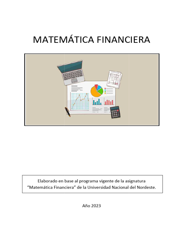 Matemática Financiera Nuevo Final | PDF | Interés | Finanzas Matemáticas