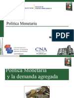 Política Monetaria: Macroeconomía