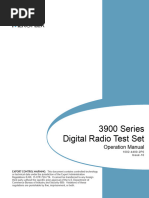 3900 Series Digital Radio Test Set: Operation Manual | PDF ...