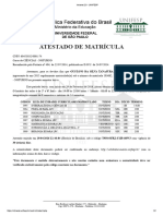 Comprovante Matricula Ciencias II