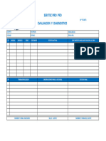 Formato de Evaluacion y Diagnostico Ser Tec Pro PFD