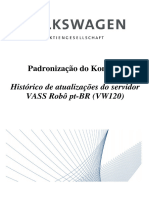 23.01.2013-Histórico de Atualizações Do Servidor VASS Robô PT - (VW120-)