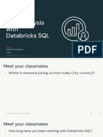 Data Analysis With Databricks Version 2