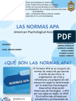 Las Normas Apa: American Psychological Association