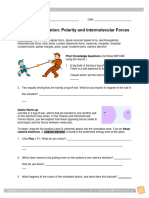 Intermolecular Forces SE