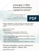 Ureteroscopia Vs Mini Nefrolitotomia Percutanea