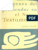 John Stott - Imagenes Del Predicador en El NT