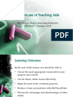 Effective Use of Teaching Aids