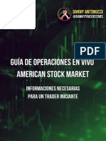 Trader Guía de Operaciones en Vivo American Stock Market