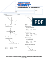 Examen de Trigonometria 2do