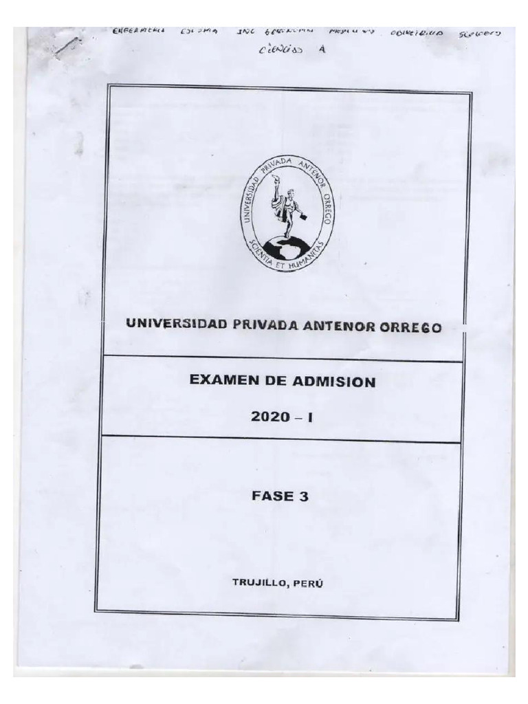 Upao 2020 | PDF