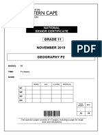 GEOGRAPHY P2 GR11 QP NOV 2019 - Eng D