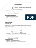 Anatomia y Taxonomia Vegetal