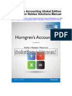Horngrens Accounting Global Edition 10th Edition Nobles Solutions Manual