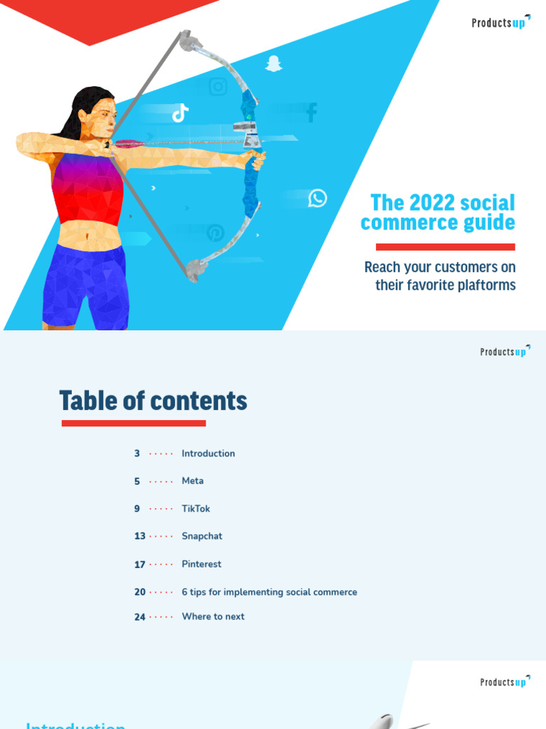 2022 Social Commerce Strategy Guide | PDF | Snapchat | Facebook