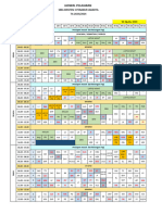 Jadwal Pelajaran - Edisi 6 Agustus 23