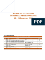 Rundown Pekerti Unm Batch 35