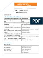 Unit 7 - Grammar Focus