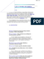 2-Introdução À Teoria de Erros: 2.2 - Definições