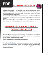 Study Material Unit 1 Explaining Political Communication Pdf