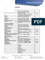 2024 Year 10 Book List