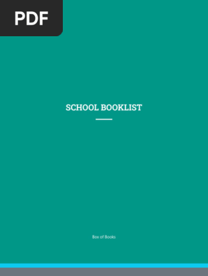 Hillside Year 11 Booklist 202 20231130 Fina | PDF | Publishing | Pencil