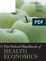 The Oxford Handbook of Health E - Sherry Glied, Peter C Smith