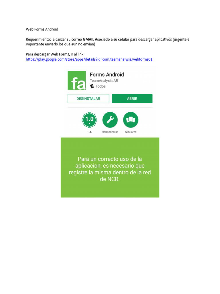 Web forms android pdf