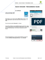 Airwatch - Quick UnInst-ReInstallation Guide-20150326