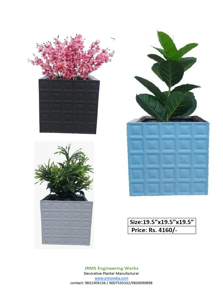 JRMS Engineering Planter Catalogue | PDF