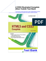 Instant Download Html5 and Css3 Illustrated Complete 2nd Edition Vodnik Test Bank PDF Full Chapter
