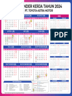 Indo - Kalender Kerja A4