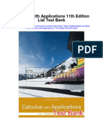 Instant Download Calculus With Applications 11th Edition Lial Test Bank PDF Full Chapter