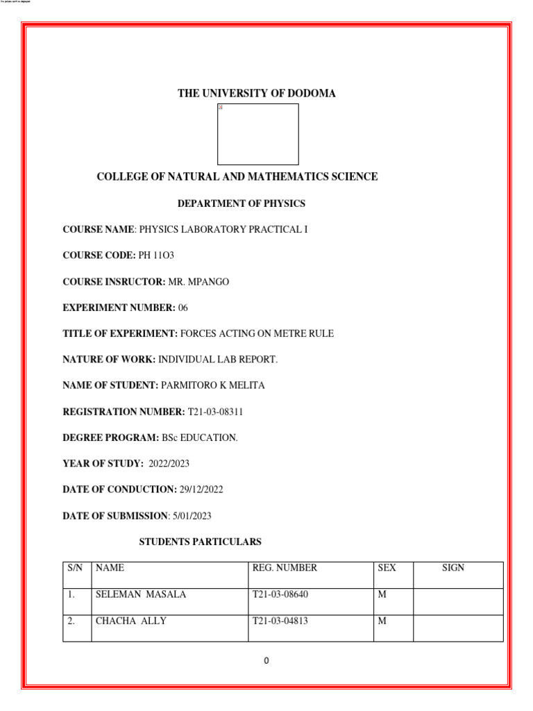 Exp 6 Melita 06 | PDF