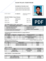 Maklumat Pelajar / Student Resume: (Photo